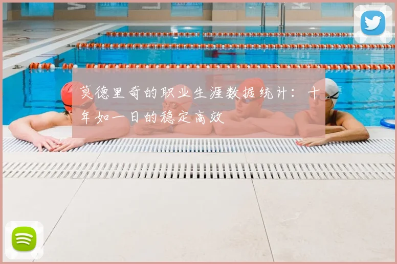 莫德里奇的职业生涯数据统计：十年如一日的稳定高效